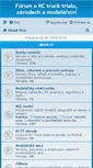 Mobile Screenshot of forum.rctrucktrial.cz